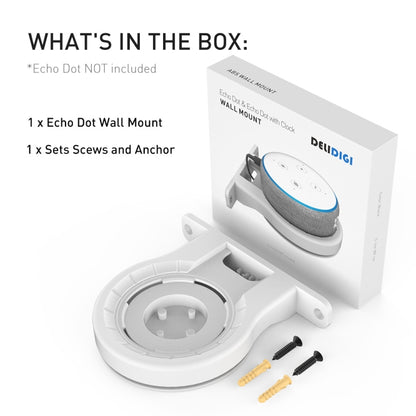 For Apple HomePod Mini AhaStyle DD96 Stand Wall Storage Stand(Black) - Speaker Bracket by AhaStyle | Online Shopping UK | buy2fix