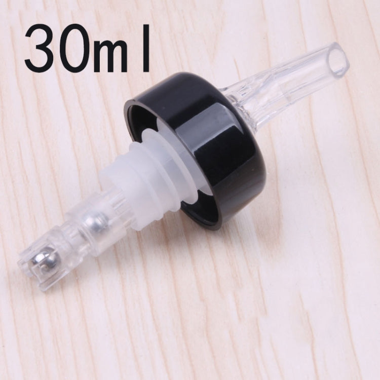 Quantitative Wine Pourer Red Wine Cork Wine Stopper 30ml Transparent by buy2fix
