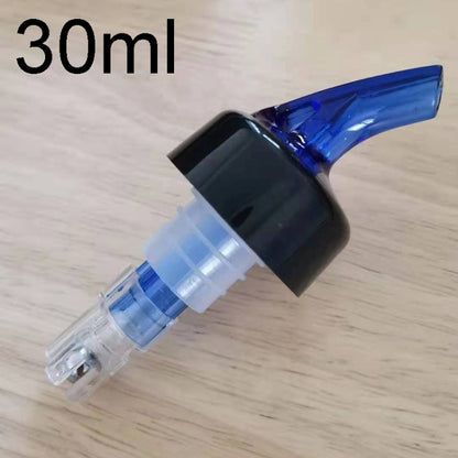 Quantitative Wine Pourer Red Wine Cork Wine Stopper 30ml Blue by buy2fix