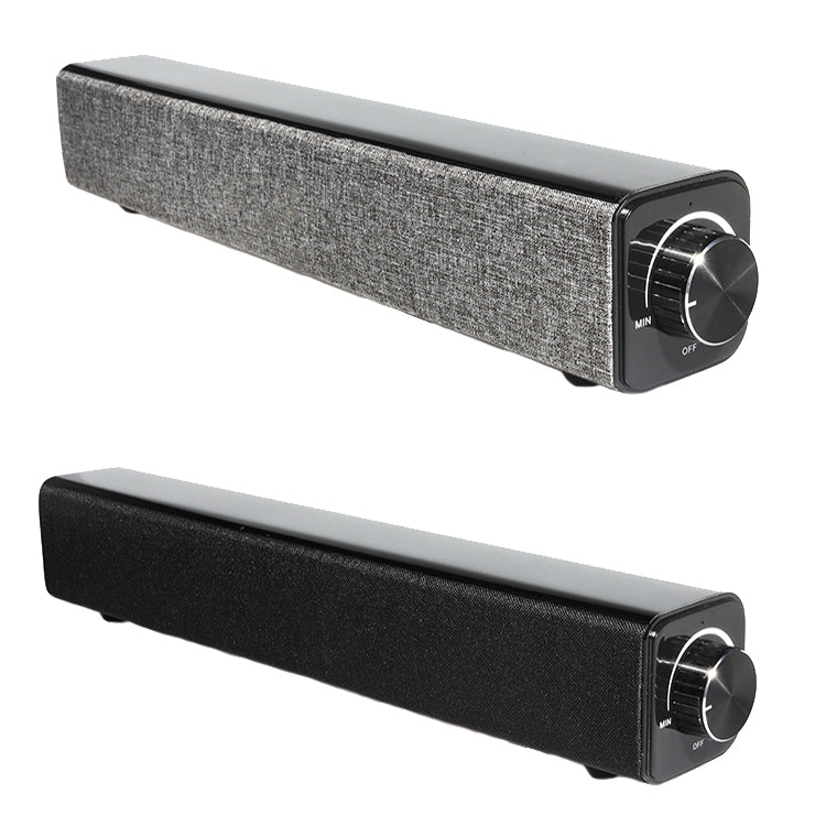 BT808 20W Desktop Computer Bluetooth Speaker 3D Stereo Sound Effect Home Speaker(Black) - Desktop Speaker by buy2fix | Online Shopping UK | buy2fix