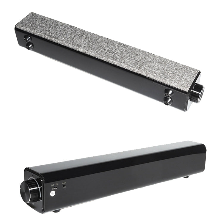 BT808 20W Desktop Computer Bluetooth Speaker 3D Stereo Sound Effect Home Speaker(Black) - Desktop Speaker by buy2fix | Online Shopping UK | buy2fix