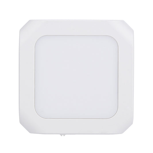 0.6W Stepless Dimming Induction Night Light Square Light Guide Plate Baby Night Light(UK Plug) - Sensor LED Lights by buy2fix | Online Shopping UK | buy2fix