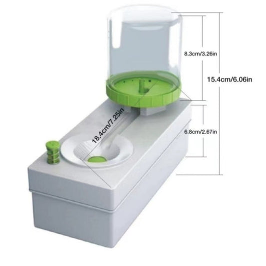 Oil Painting Brush Cleaner Tool with Water Container Paint Pen Washer GEN 1 Green by buy2fix