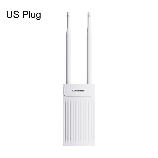 COMFAST CF-EW61 Outdoor Wireless AP 300Mbps 2.4GHz WiFi Access Point With Dual 5dBi External Antennas US Plug
