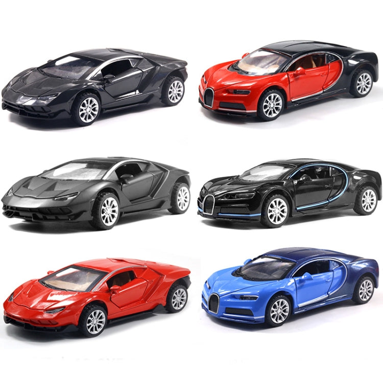 1:36 Simulation Alloy Sports Car Model Children Toy Car Baking Cake Decorative Ornament(Orange) - Model Toys by buy2fix | Online Shopping UK | buy2fix