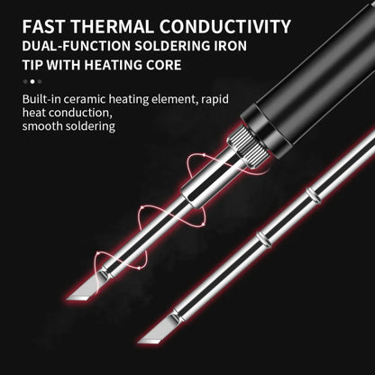 T12-I PTS100 Intelligent Portable Digital Display Small Constant Temperature Repair Soldering Iron PD65W Powered Mini Soldering Station - Electric Soldering Iron by buy2fix | Online Shopping UK | buy2fix