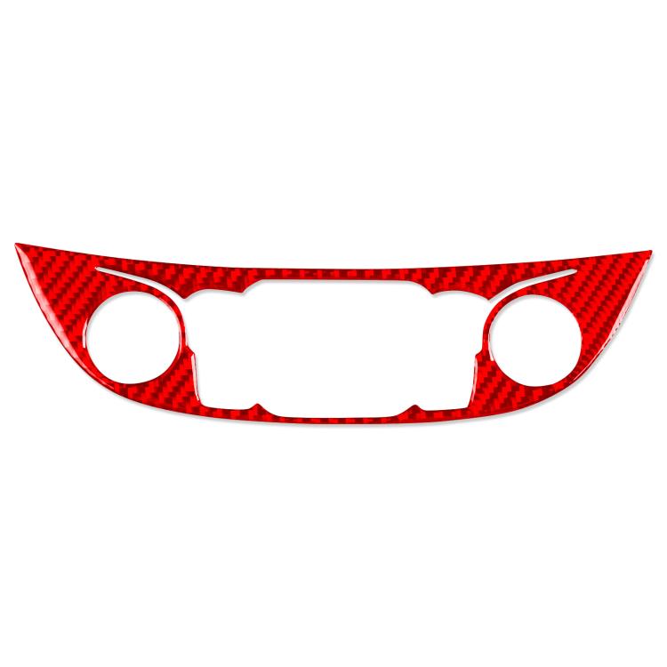 For Chevrolet Malibu 2016-2024 B Model Left-hand Drive Central Control Button Panel Sticker(Red) - Car Interior Mouldings by buy2fix | Online Shopping UK | buy2fix