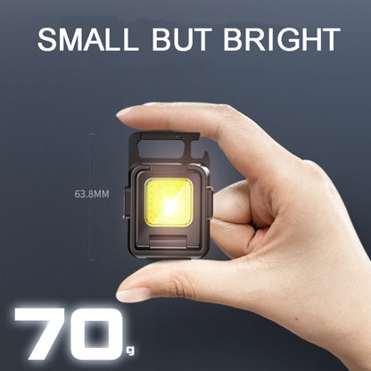 Double Sided COB Flashlight Mini Keychain Light Camping Light Without Stand - Mini Flashlight by buy2fix | Online Shopping UK | buy2fix