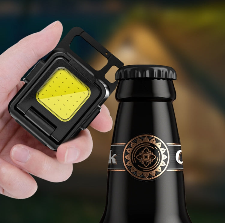 Double Sided COB Flashlight Mini Keychain Light Camping Light Without Stand - Mini Flashlight by buy2fix | Online Shopping UK | buy2fix