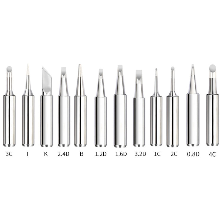 12-in-1  900M-T Internal Heating Soldering Iron Tip  for 936 Sleeve Casing - Soldering Iron Tip by buy2fix | Online Shopping UK | buy2fix