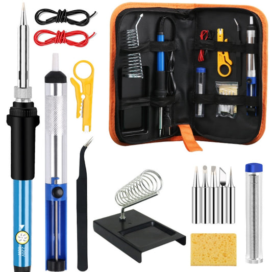 15 In 1 60W 806 Adjustable Temperature Internal Heat Soldering Iron Set 220V UK Plug - Electric Soldering Iron by buy2fix | Online Shopping UK | buy2fix