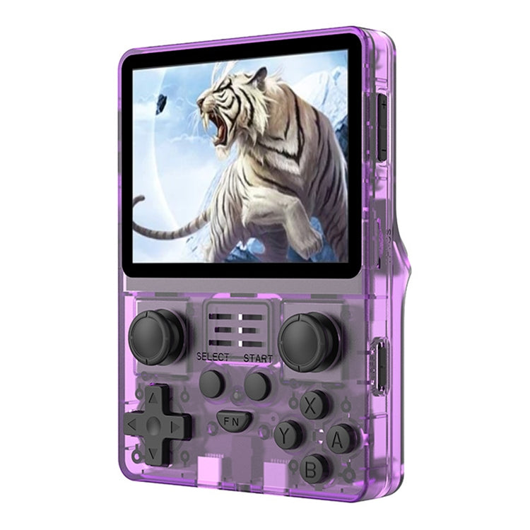 POWKIDDY RGB20S  3.5-Inch IPS Screen Retro Open Source Handheld Game Console 16GB Without Game(Purple) - Pocket Console by buy2fix | Online Shopping UK | buy2fix