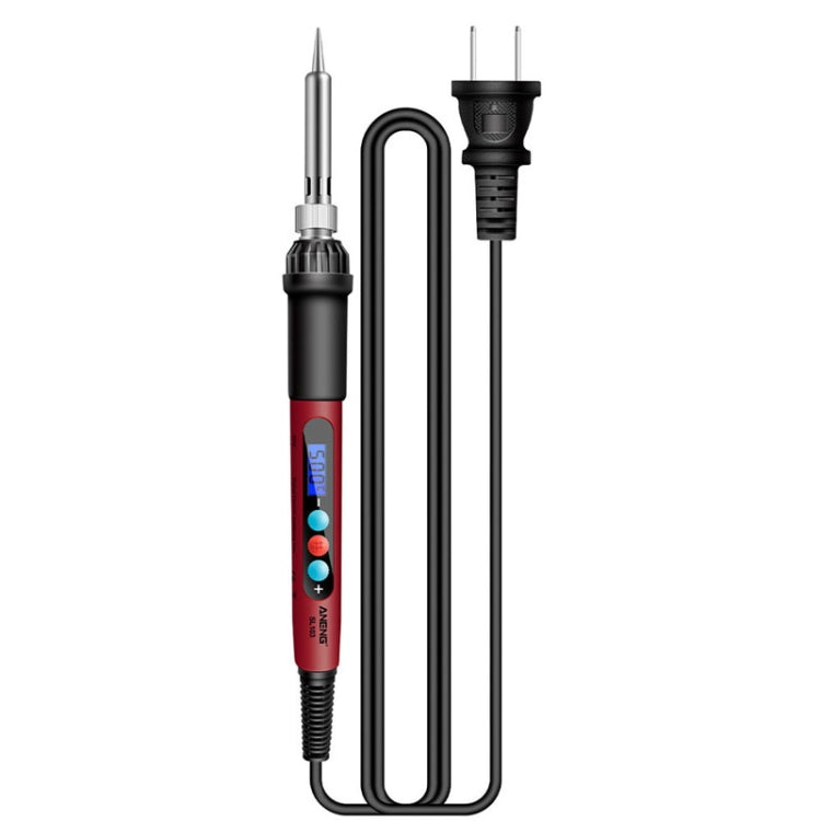 ANENG SL103 17pcs/set Intelligent Digital Display Temperature Adjustment Household Constant Temperature Soldering Iron Set 60W Internal Heat Welding Tool Kit(US Plug) - Electric Soldering Iron by ANENG | Online Shopping UK | buy2fix