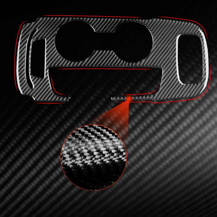 For Chevrolet Malibu 2016-2024 A Model Left-hand Drive Gear Panel Sticker(Red) - Car Interior Mouldings by buy2fix | Online Shopping UK | buy2fix