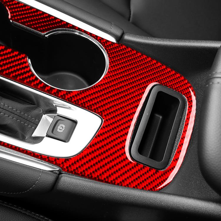 For Chevrolet Malibu 2016-2024 A Model Left-hand Drive Gear Panel Sticker(Black) - Car Interior Mouldings by buy2fix | Online Shopping UK | buy2fix