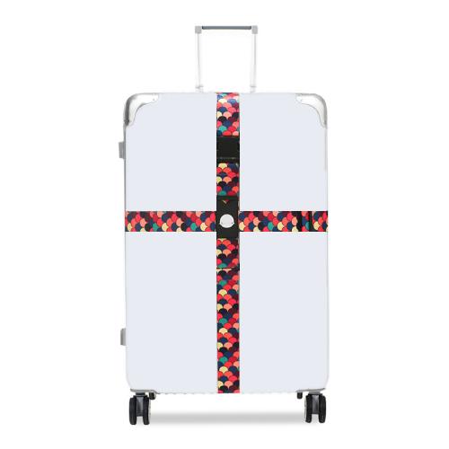 Luggage Cross Customs Lock Binding Strap, Color: Colorful Dragon Ccales (Ordinary) by buy2fix