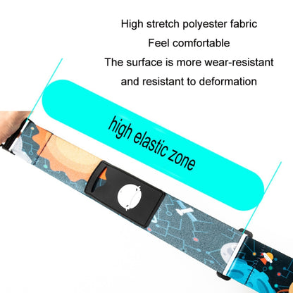 Luggage Cross Customs Lock Binding Strap, Color: Cartoon Planet (Ordinary) by buy2fix