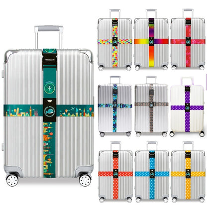 Cross Luggage Strap Without Combination Lock(Honeycomb) - Tapes & Ropes by buy2fix | Online Shopping UK | buy2fix