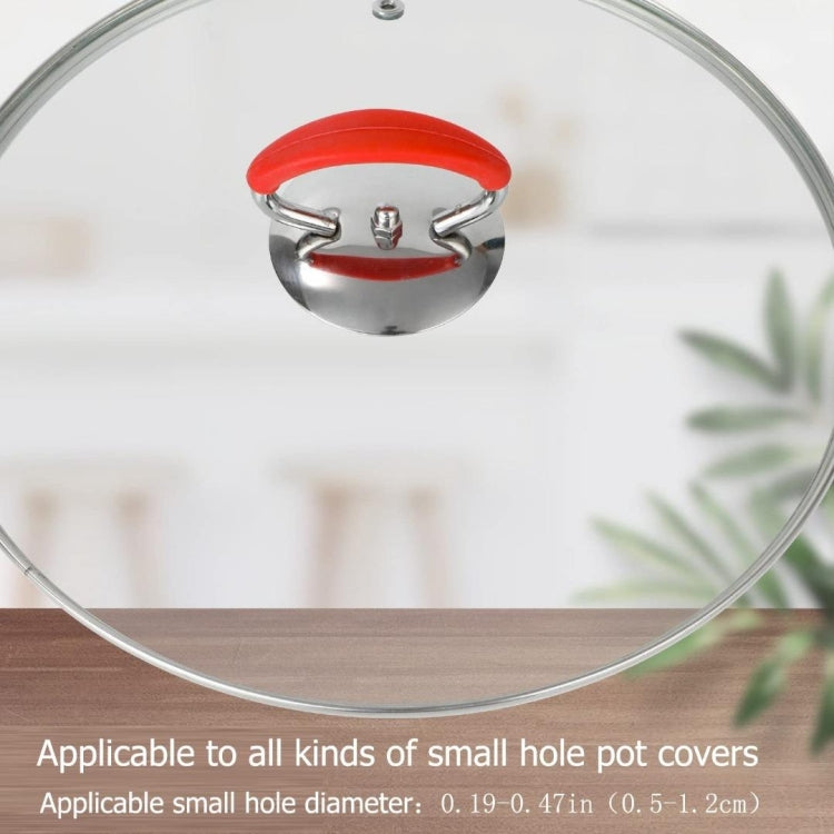 Universal Silicon Pot Lid Handle Kitchenware Accessories, Style: Blacks Silicon Ring - Cooktop Parts by buy2fix | Online Shopping UK | buy2fix