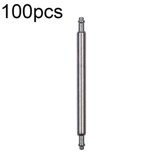 100pcs/set 304 Stainless Steel Strap Connecting Rod Strap Switch Lugs, Style: Single Drag (1.5x20mm) - Watch Parts & Tools by buy2fix | Online Shopping UK | buy2fix
