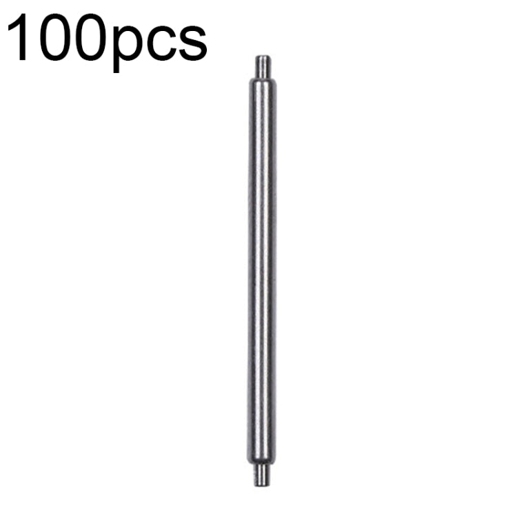 100pcs/set 304 Stainless Steel Strap Connecting Rod Strap Switch Lugs, Style: No Drag (1.5x22mm) - Watch Parts & Tools by buy2fix | Online Shopping UK | buy2fix