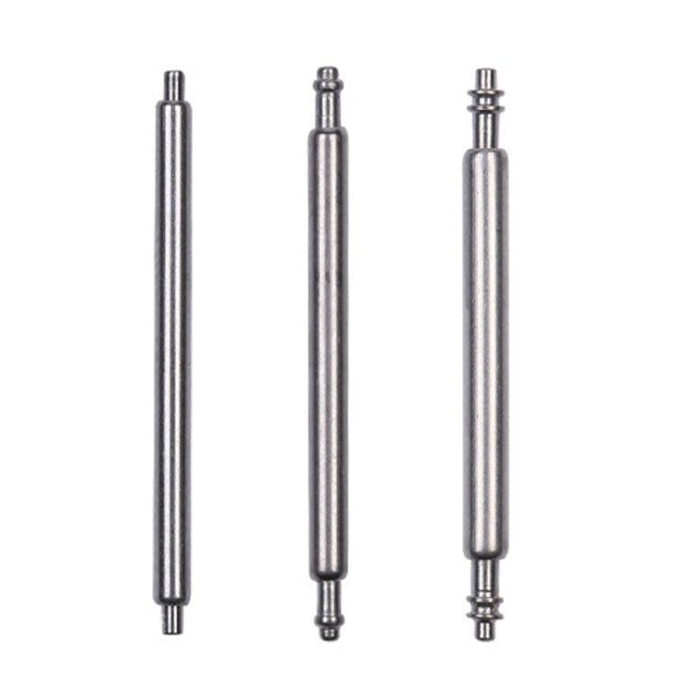 100pcs/set 304 Stainless Steel Strap Connecting Rod Strap Switch Lugs, Style: Double Drag (1.8x22mm) - Watch Parts & Tools by buy2fix | Online Shopping UK | buy2fix