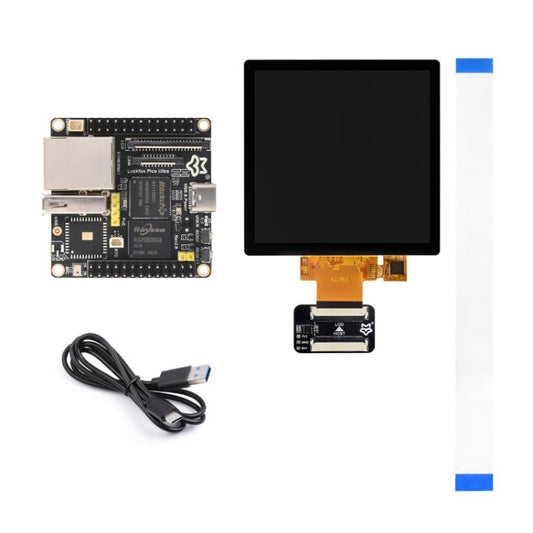 Luckfox Pico Ultra RV1106G3 1TOPS Micro Linux Development Board Integrated Processor, Without Wi-Fi/Without PoE, Specification: 480x480 Touch Screen - Arduino Nucleo Accessories by Luckfox | Online Shopping UK | buy2fix