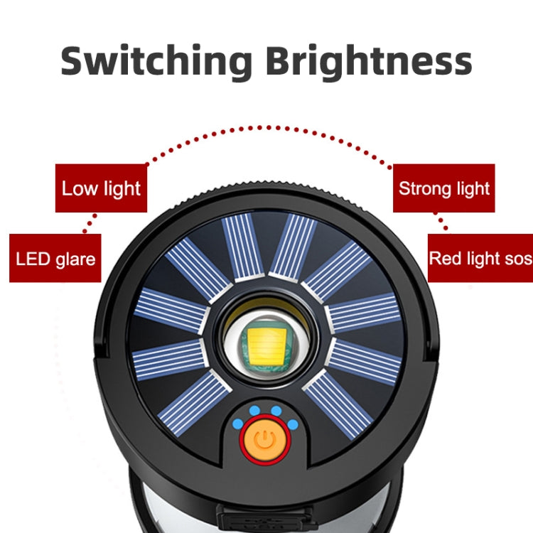 Camping Lantern Outdoor Solar Emergency Lights Multifunctional Tent Light(White) - Camping Lighting by buy2fix | Online Shopping UK | buy2fix