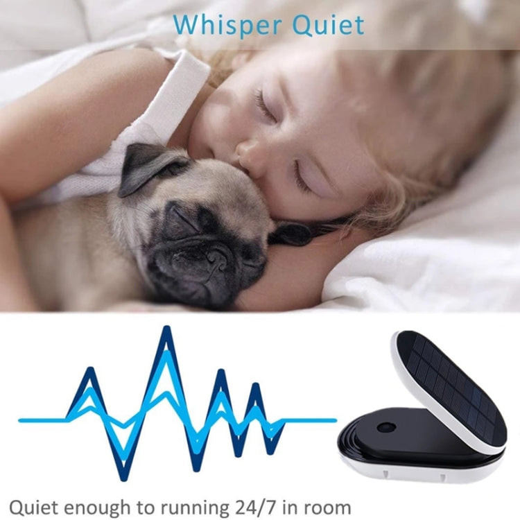 Outdoor Portable Solar Oxygen Pump Aquarium Flip Cover Solar Oxygen Pump(Black) - Air Pumps by buy2fix | Online Shopping UK | buy2fix