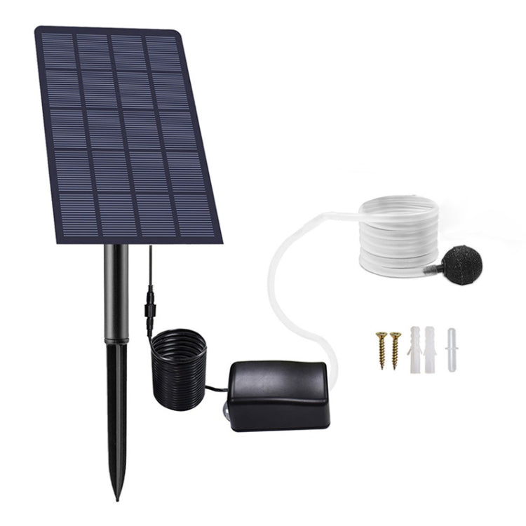 5V/2.5W Solar Direct Drive Aeration Pump Battery Free Solar Drive Oxygen Pump DC Fish Pond Aerator - Air Pumps by buy2fix | Online Shopping UK | buy2fix