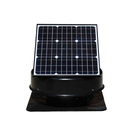 SRVF-320 Solar Roof Exhaust Fan Aluminum Alloy Exhaust Switching Fan Negative Pressure Fan by buy2fix