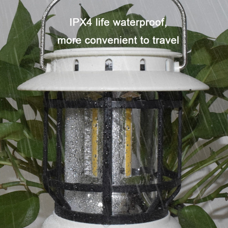 Waterproof Outdoor Tent Retro Atmosphere Horse Lamp, Color: Solar Energy White - Camping Lighting by buy2fix | Online Shopping UK | buy2fix