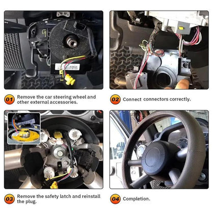 For 2000-2005 Toyota Echo/Yaris Hairspring Clock Spring Coil(84306-52040) - Engine Fittings by buy2fix | Online Shopping UK | buy2fix