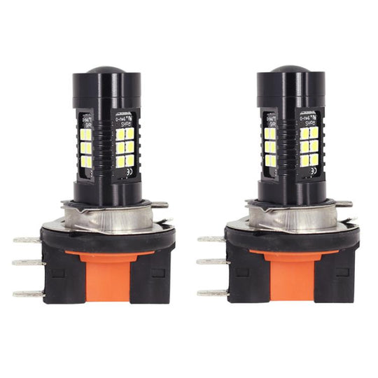 1pair Automotive High-power LED White Light Fog Lamp(H15)