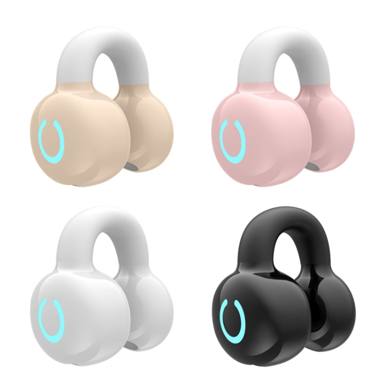 Single Ear Stereo Ear Clamp Type Bone Conduction Bluetooth Earphone(Skin Color) - Bluetooth Earphone by buy2fix | Online Shopping UK | buy2fix