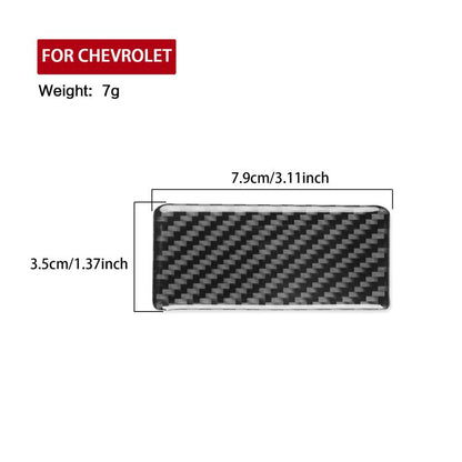 For Chevrolet Malibu 2016-2024 Left-hand Drive Co-pilot Storage Box Sticker(Black) - Car Interior Mouldings by buy2fix | Online Shopping UK | buy2fix