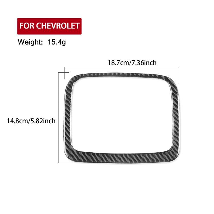 For Chevrolet Malibu 2016-2024 Left-hand Drive Reading Light Frame Decoration Sticker(Red) - Car Interior Mouldings by buy2fix | Online Shopping UK | buy2fix