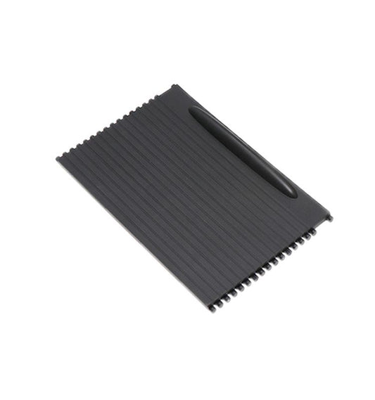 For Porsche Cayenne 2003-2010 Car Center Console Water Cup Holder Cover Trim Right Hand Drive(Black) - Stowing Tidying by buy2fix | Online Shopping UK | buy2fix