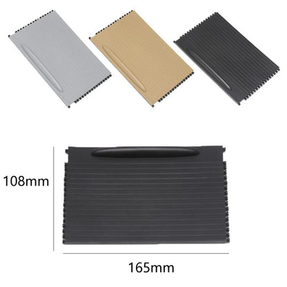 For Porsche Cayenne 2003-2010 Car Center Console Water Cup Holder Cover Trim Right Hand Drive(Beige) - Stowing Tidying by buy2fix | Online Shopping UK | buy2fix