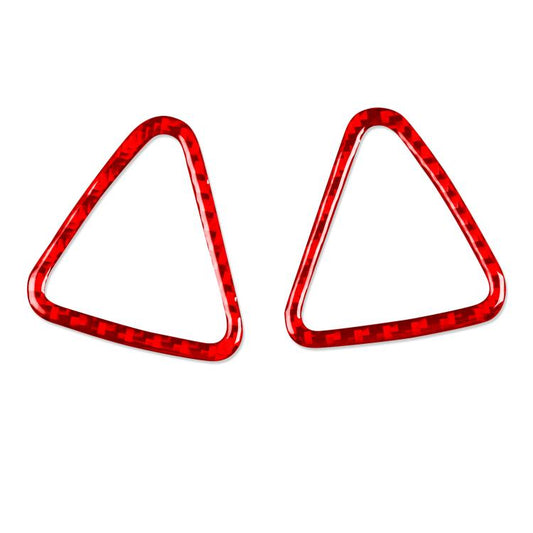 For Chevrolet Malibu 2016-2024 2pcs /Set Left-hand Drive Instrument Vent Decorative Sticker(Red) - Car Interior Mouldings by buy2fix | Online Shopping UK | buy2fix