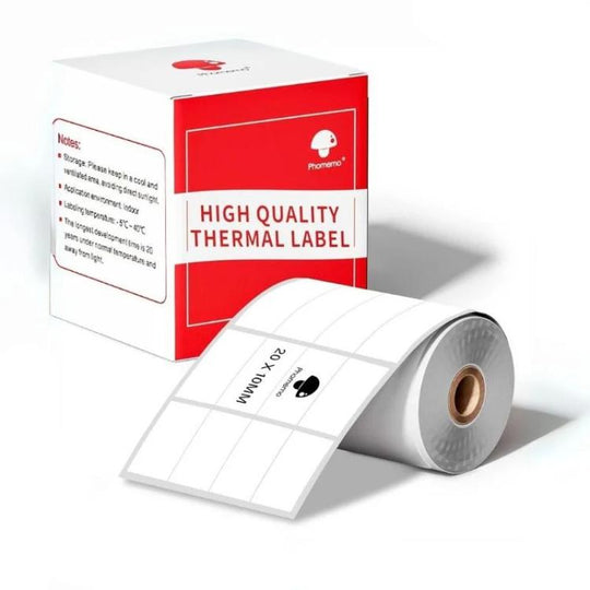 Phomemo 10x20mm-1280pcs  Thermal Labels For M110 Printer