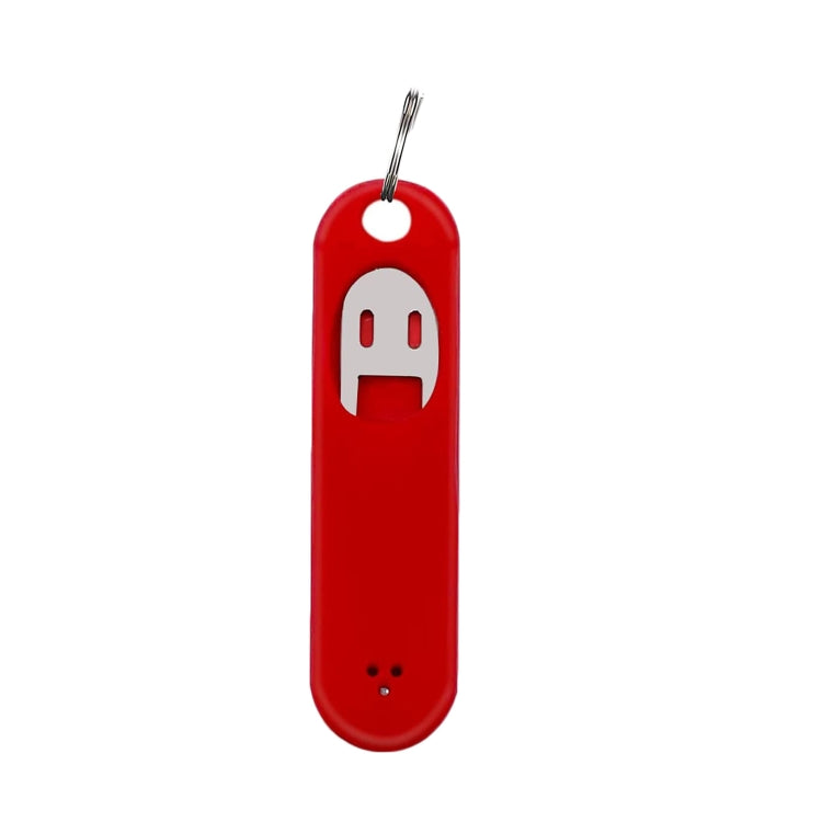 Eject Sim Card Tray Open Pins Needle Keychain Tool With Silicone Case(Red) - SIM Card Tool by buy2fix | Online Shopping UK | buy2fix