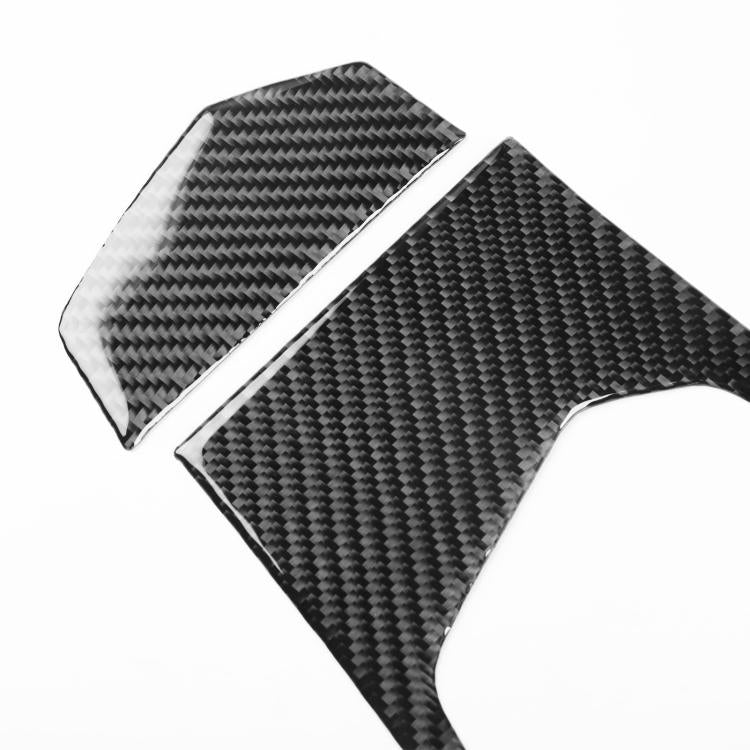 For Volkswagen Sagitar 2019-2023 2pcs /Set Left-hand Drive Dashboard Decoration Stickers(Black) - Car Interior Mouldings by buy2fix | Online Shopping UK | buy2fix