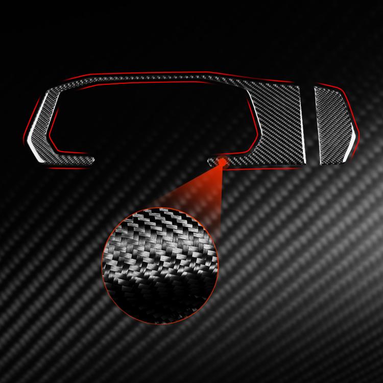 For Volkswagen Sagitar 2019-2023 2pcs /Set Left-hand Drive Dashboard Decoration Stickers(Black) - Car Interior Mouldings by buy2fix | Online Shopping UK | buy2fix