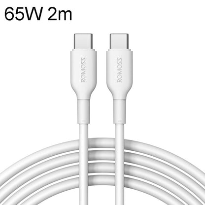 ROMOSS CB321 65W 3A 2m Dual Type-C/USB-C Port 480MBps Fast Data Sync Line Cable - USB-C & Type-C Cable by ROMOSS | Online Shopping UK | buy2fix