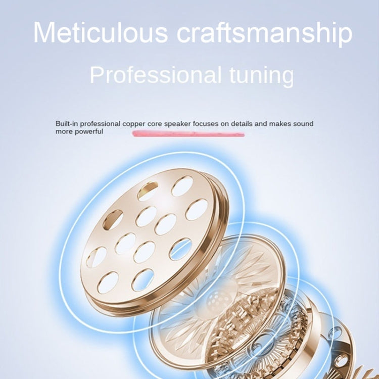 Desktop Alarm Clock Bluetooth Speaker Dual-speaker High-power Computer Audio(Light Blue) - Desktop Speaker by buy2fix | Online Shopping UK | buy2fix