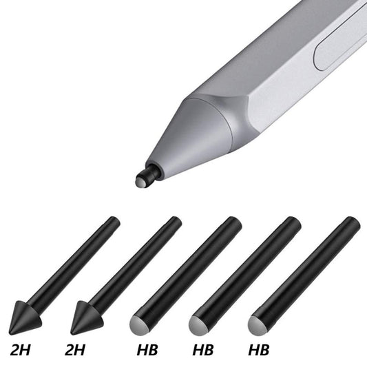 For Microsoft  Surface Pro 4/5/6/7/Book /Pro X 2pcs 2H+3pcs HB  Pen Nib Refill - Pencil Accessories by buy2fix | Online Shopping UK | buy2fix