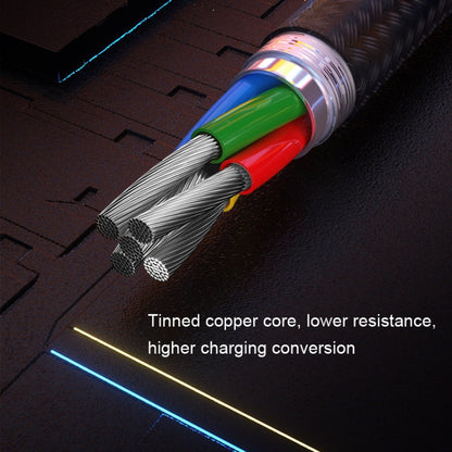 ROMOSS CB40B PD Fast Charging Cable Type-C / USB-C To Type-C/ USB-C / 8 Pin Data Cable, Size: 1.8m(Black) - Multifunctional Cable by ROMOSS | Online Shopping UK | buy2fix