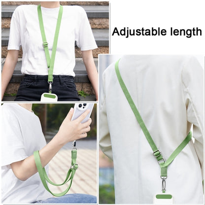 Mobile Phone Messenger Lanyard Adjustable Wide Hanging Neck Sling(Silver) - Lanyards & Wrist Straps by buy2fix | Online Shopping UK | buy2fix