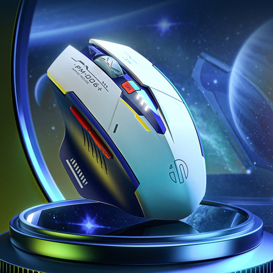 Inphic F9 Mecha Wireless Mouse Charging Office Game Mouse(Single Model 2.4G) by Inphic